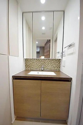 【洗面所】 | ONE ROOF FLAT TSUKISHIMA (ワンルーフフラット月島)