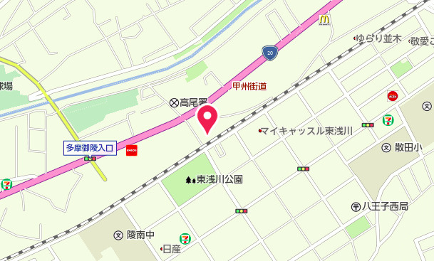 『八王子市新築戸建て』八王子市東浅川町50-6【仲介手数料無料】　１期の地図|～仲介手数料無料☆八王子ひなた不動産～　八王子市東浅川町　新築戸建て