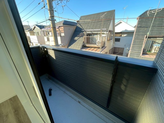 【新築分譲住宅】富士見市関沢３丁目のバルコニー