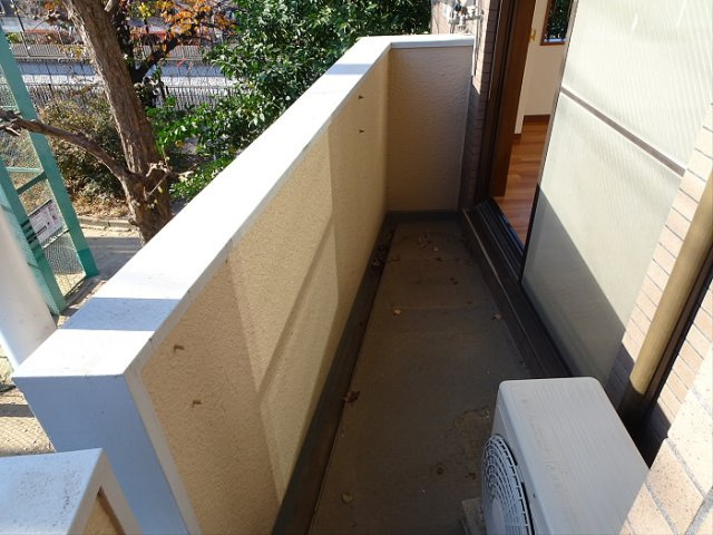 パークサイド波良のバルコニー