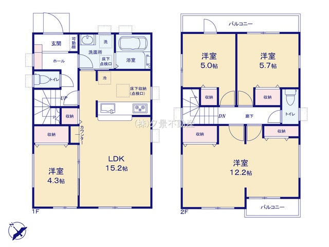 《仲介手数料無料》西区大字土屋170新築一戸建てリーブルガーデン