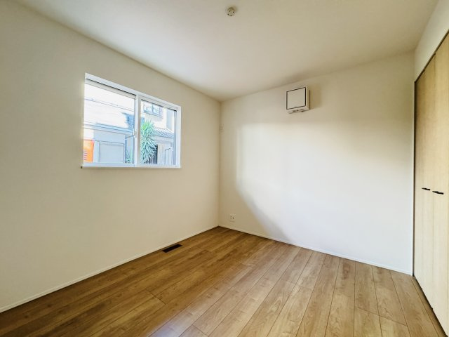 松戸市上矢切新築戸建【南部小学校：6分】の洋室|1F5.5帖洋室