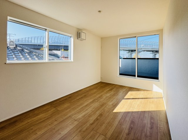 松戸市上矢切新築戸建【南部小学校：6分】の寝室|7.5帖寝室