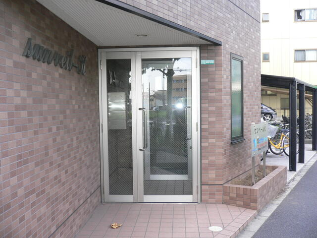 サンベールKのエントランス|オートロックになっています