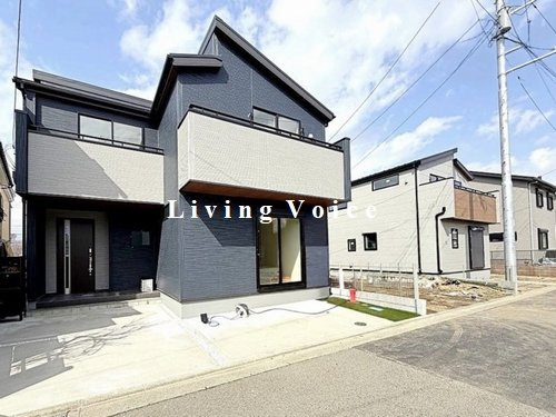 【外観パース】 | 【仲介手数料０円】藤沢市下土棚　新築一戸建て　全5棟 | 【仲介手数料０円】藤沢市下土棚　新築一戸建て　全5棟