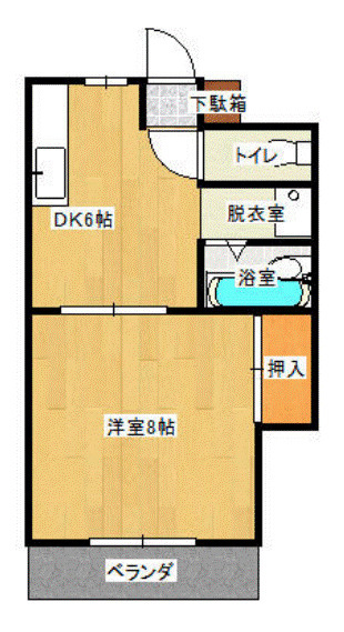 シャトレ新町【キャッシュバック対象物件】の間取り