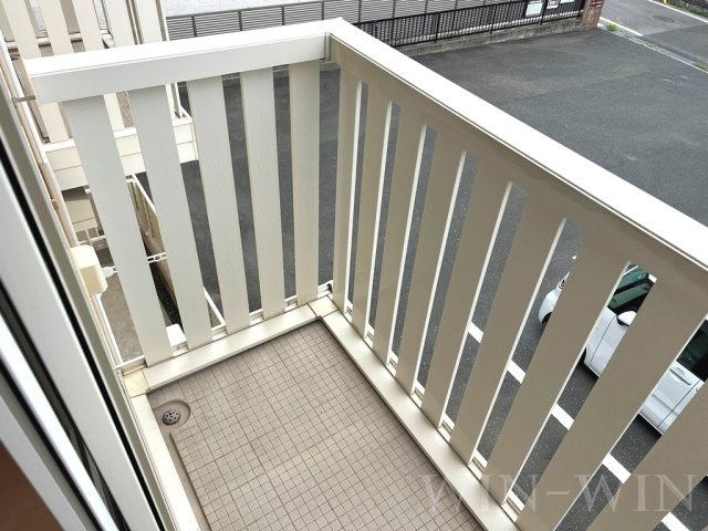 クレール21のバルコニー
