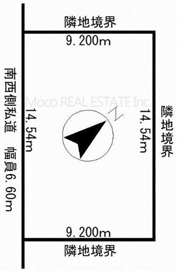 【区画図】 | 北見市高砂町中古住宅