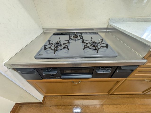 南矢島町戸建てのキッチン