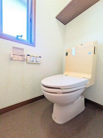 南矢島町戸建てのトイレ