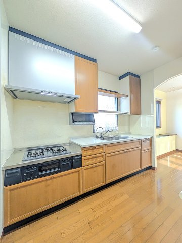 南矢島町戸建てのキッチン