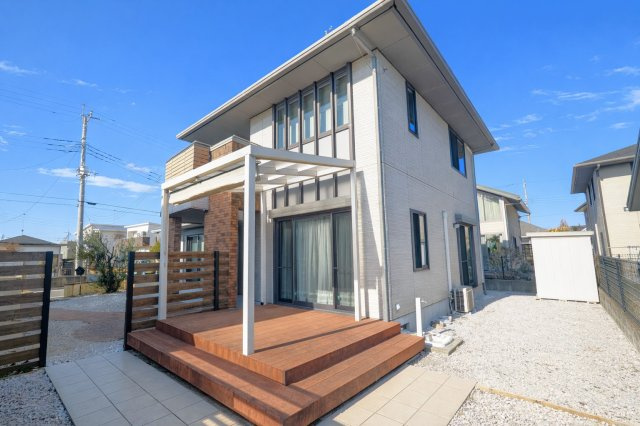 南矢島町戸建てのバルコニー