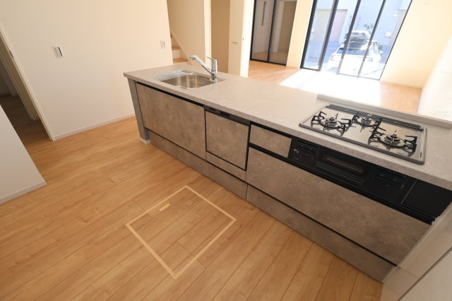 《仲介手数料無料》西区西大宮３丁目52-19新築一戸建てKEIAI GRACEのキッチン