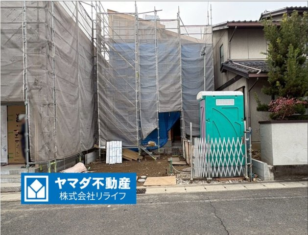 ファーストタウン　岐阜市八ツ梅町１丁目第１　全２区画分譲の外観|「現地（2025年12月4日）撮影」　
■外観写真　
■ヤマダ不動産　株式会社リライフ　