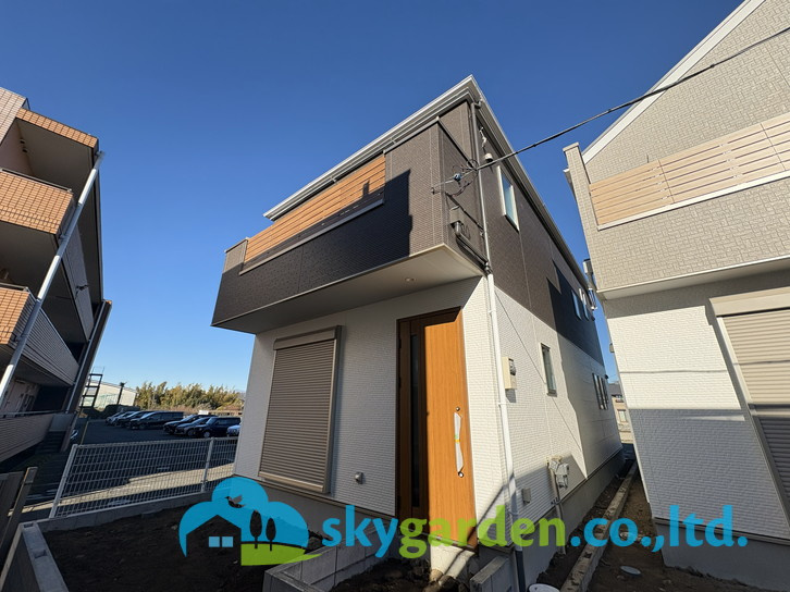 藤沢市亀井野8期　新築戸建　全3棟3号棟の外観