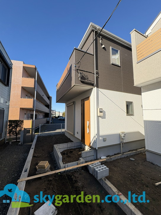 藤沢市亀井野8期　新築戸建　全3棟3号棟の外観