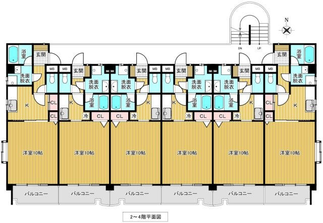 　☆PALACE　ROSA（パレスローザ）☆の間取り