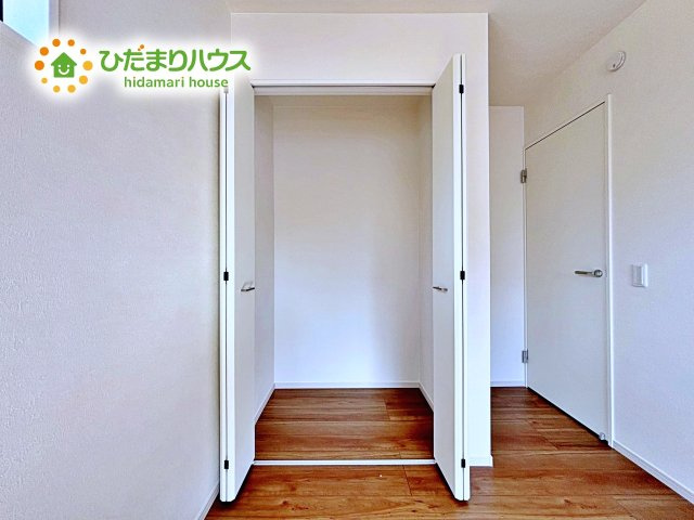 【収納】 | ひたちなか市足崎1期　新築戸建　2号棟 | クローゼットタイプの収納は荷物がどこにあるかすぐに見つかります！