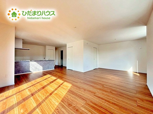 【居間・リビング】 | ひたちなか市足崎1期　新築戸建　2号棟 | 大型テレビに大型ソファー(^^)どんなインテリアにしますか？