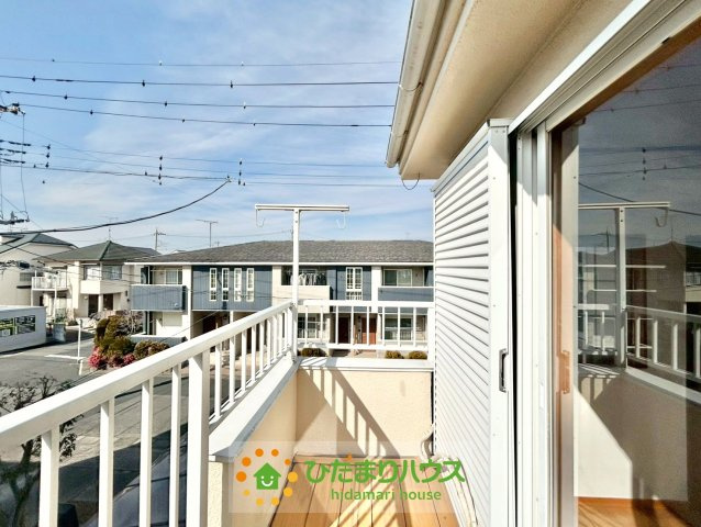 久喜市栄１丁目　中古一戸建てのバルコニー