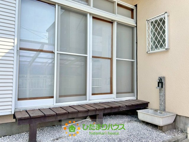 久喜市栄１丁目　中古一戸建ての庭