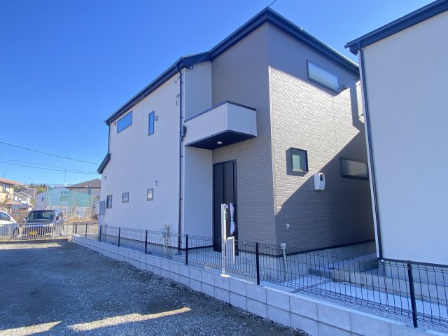 祝　成約済み　八王子市　中野山王　新築戸建ての外観|～仲介手数料無料☆八王子ひなた不動産～　八王子市中野山王　新築戸建て