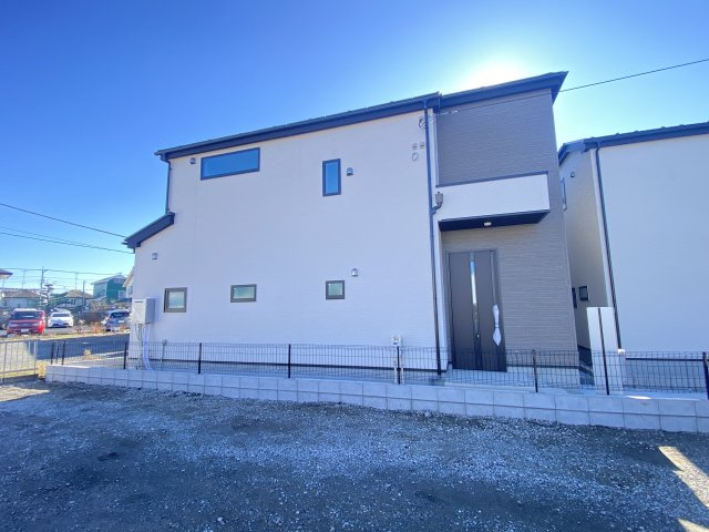 祝　成約済み　八王子市　中野山王　新築戸建ての外観|～仲介手数料無料☆八王子ひなた不動産～　八王子市中野山王　新築戸建て