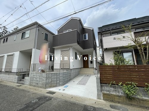 【外観】 | 【仲介手数料０円】海老名市国分南7期　新築一戸建て　3号棟　全3棟 | 3号棟【仲介手数料０円】海老名市国分南7期　新築一戸建て　全3棟