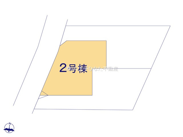 『八王子市新築戸建て』八王子市中野山王1-17-15【仲介手数料無料】の区画図|～仲介手数料無料☆八王子ひなた不動産～　八王子市中野山王　新築戸建て