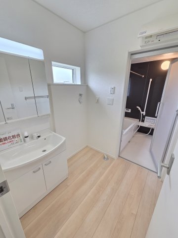 新築　みどり市大間々町大間々第12　Cradle Garden　1号棟の洗面所|新築　みどり市大間々町大間々第12　Cradle Garden