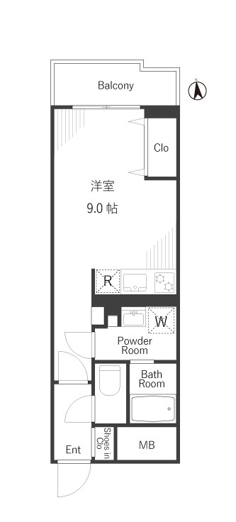 estageo Nerimaの間取り|estageo Nerima