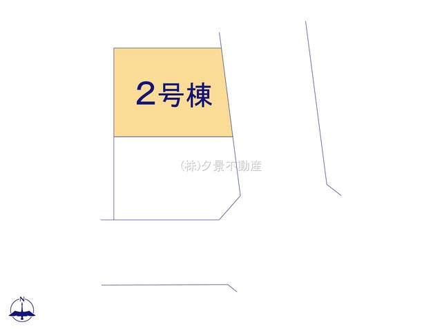 《仲介手数料無料》見沼区東大宮１丁目91-14新築一戸建てグラファーレの区画図