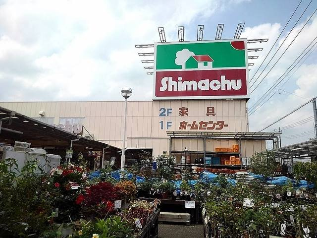 ミリオーネＢの周辺|島忠越谷店まで600m