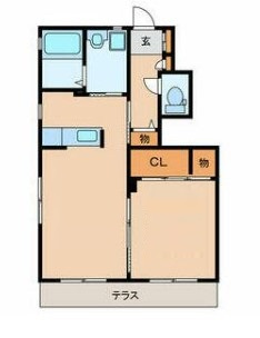 【間取り】 | メゾンリバーアイランドＡ | 間取り図です。