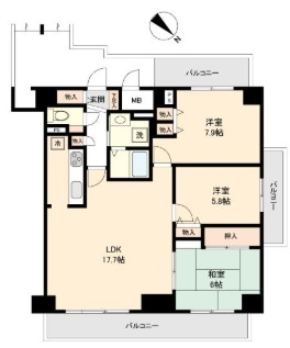 【間取り】 | ブリックロード神戸山の手