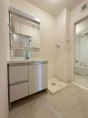 【洗面所】 | ポンテ リーベ Ａ