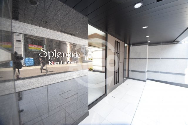 スプランディッド難波WESTのエントランス|スプランディッド難波WEST　エントランス