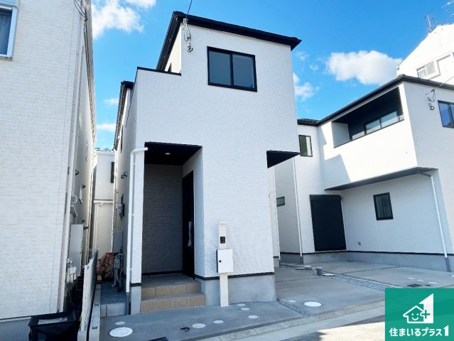 尼崎市武庫町　第2期　新築一戸建ての外観|お客様に長く安心して住んでいだだける事にこだわった家づくり！住んでからのアフターサービスにもしっかりと取り組んでいます！