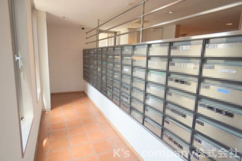 茅ヶ崎市緑が浜　ライオンズガーデン湘南緑が浜の設備|郵便受け☆