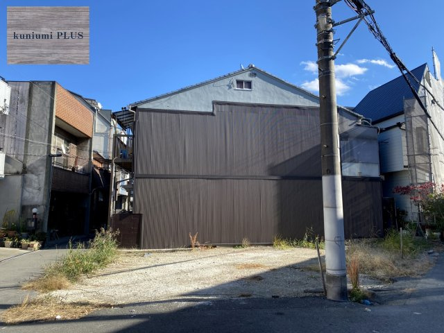 大阪市城東区成育4丁目の前面道路含む現地写真