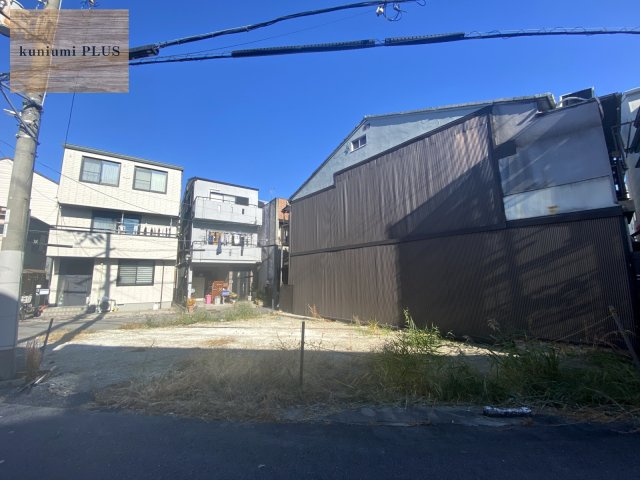 大阪市城東区成育4丁目の前面道路含む現地写真