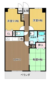 【間取り】 | 丹波橋日光ハイツ