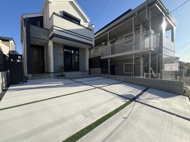 旭区で住みたい街といったらココ！！【旭区白根６丁目新築戸建】の駐車場