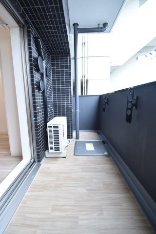 大阪市都島区都島北通２丁目の賃貸マンションのバルコニー