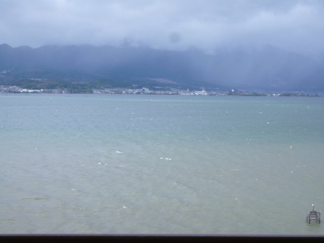 琵琶湖アーバンリゾートI番舘の展望