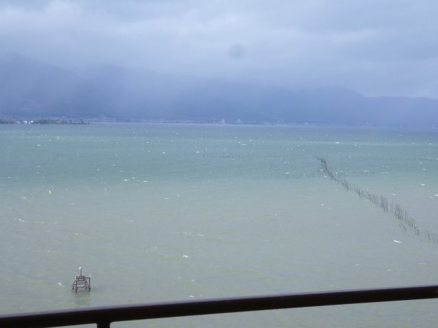 琵琶湖アーバンリゾートI番舘の展望
