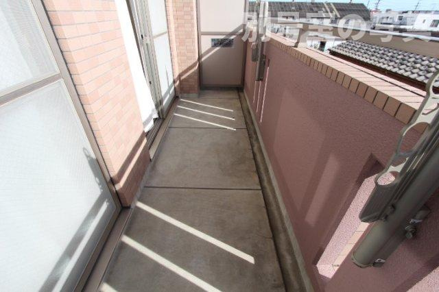 カーム香雅のバルコニー