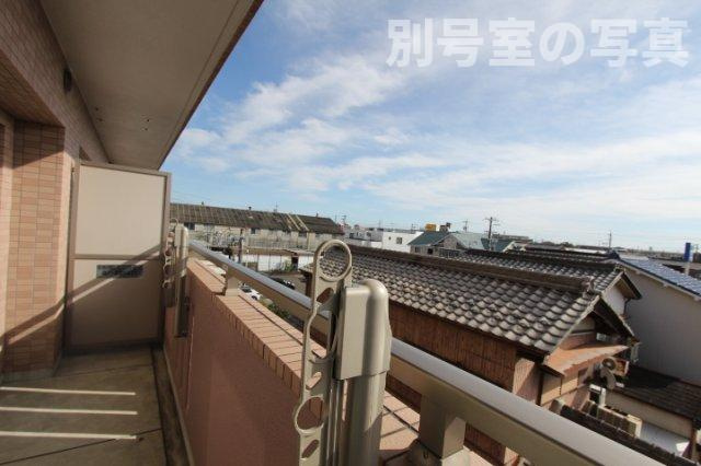 カーム香雅のバルコニー