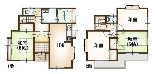 【中古戸建】渋川市金井の間取り|■間取り図｜敷地面積：163.48（約49.45坪）　建物面積：83.63（約25.29坪）