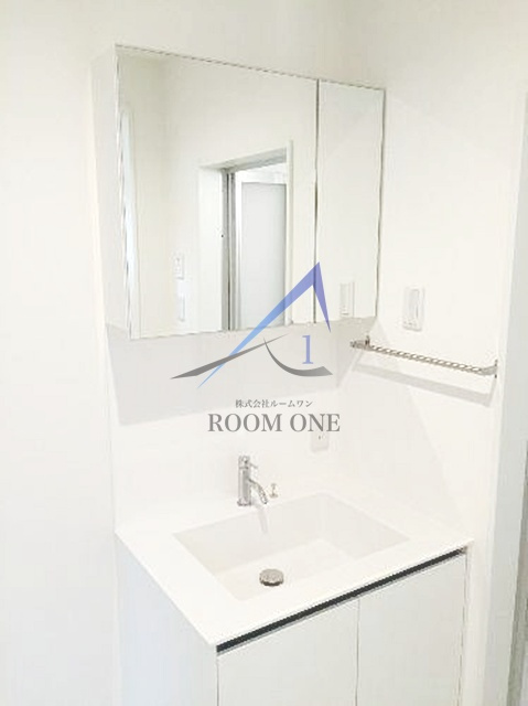 睡鴨荘の洗面所|洗面台です。